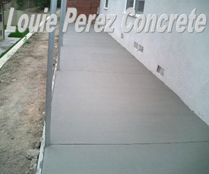 Concrete Sidewalk