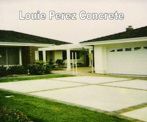Garden Concrete Path