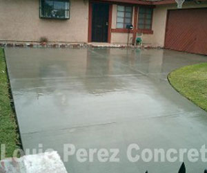 A Concrete Driveway