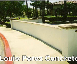 A White Walkway with Red Border