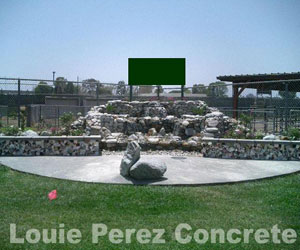 Waterfall in a Garden