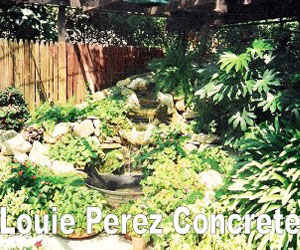 Garden in a Backyard