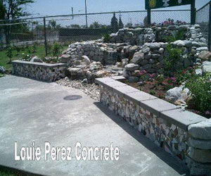 Pebbles Stones and  Waterfall