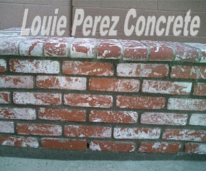 The Small Brick Wall at Construction