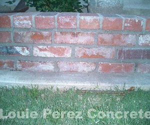 Focused View of a Brick Wall