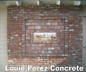 Brick Bedway In Front of a Black Door