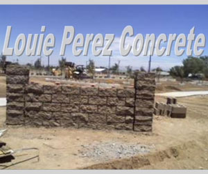 The Brick Wall at the Construction Site