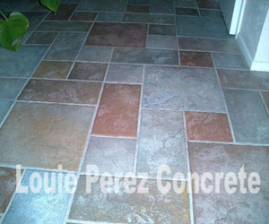 Porcelain Tile Floor