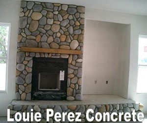 Pebblestone Interior on Wall