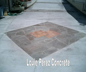 Dark and  Light Color Tiles Floor